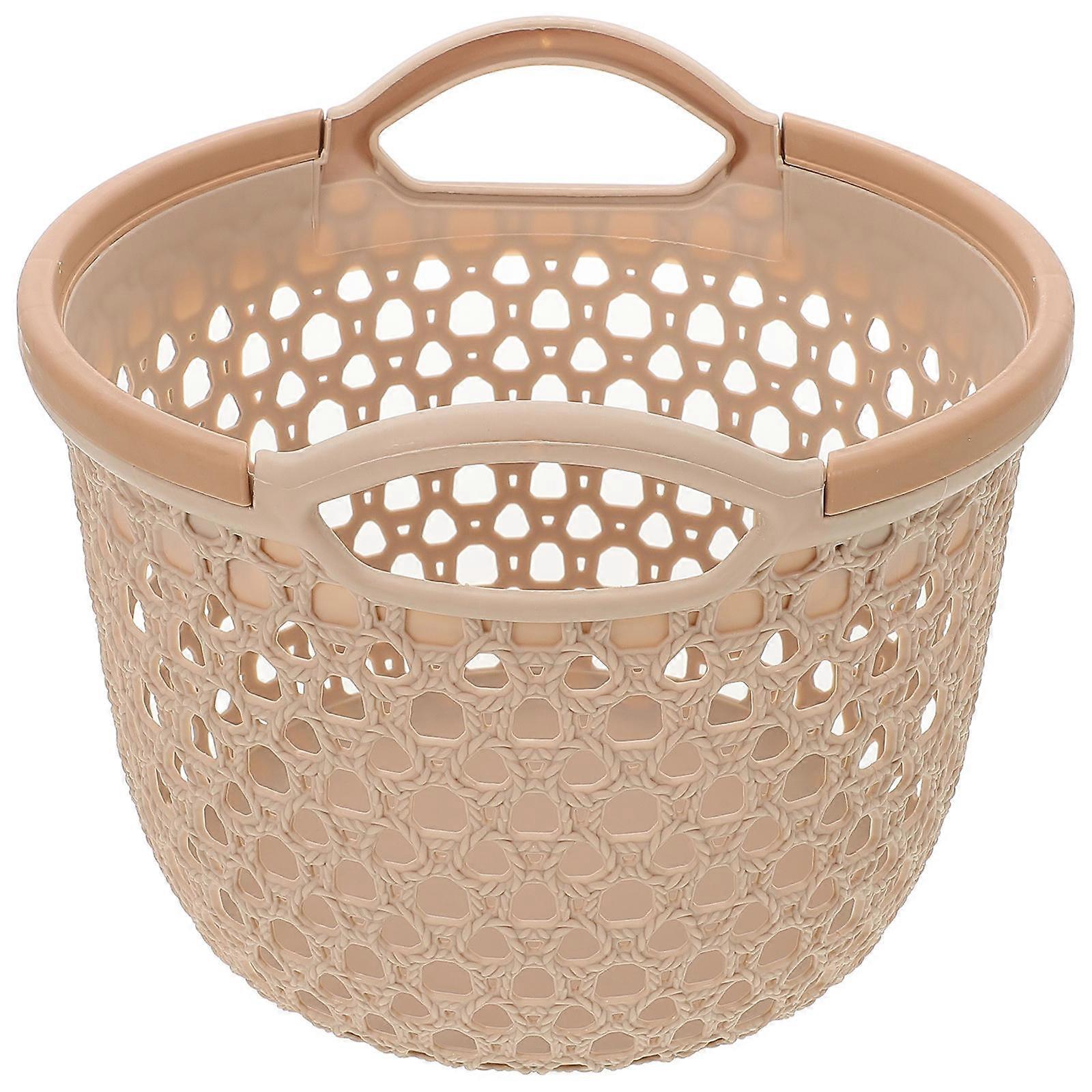 Multi-Function Basket Woven Basket for Storage 3Pcs Tabletop Sundries Holder