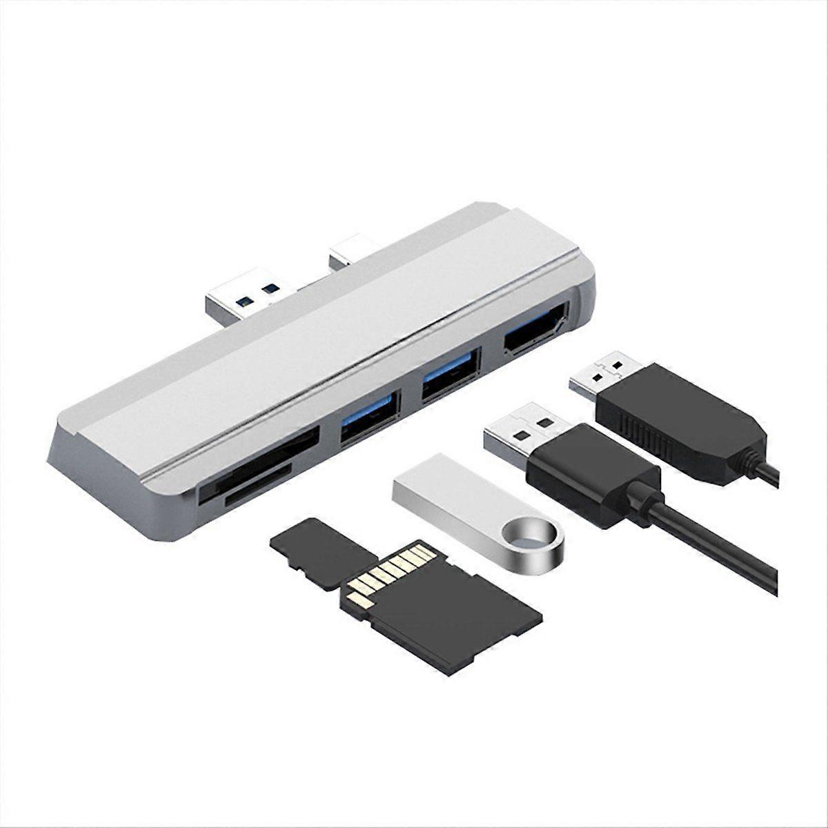 Docking Station for Microsoft Surface Pro 4/5/6 to USB3.1 Port