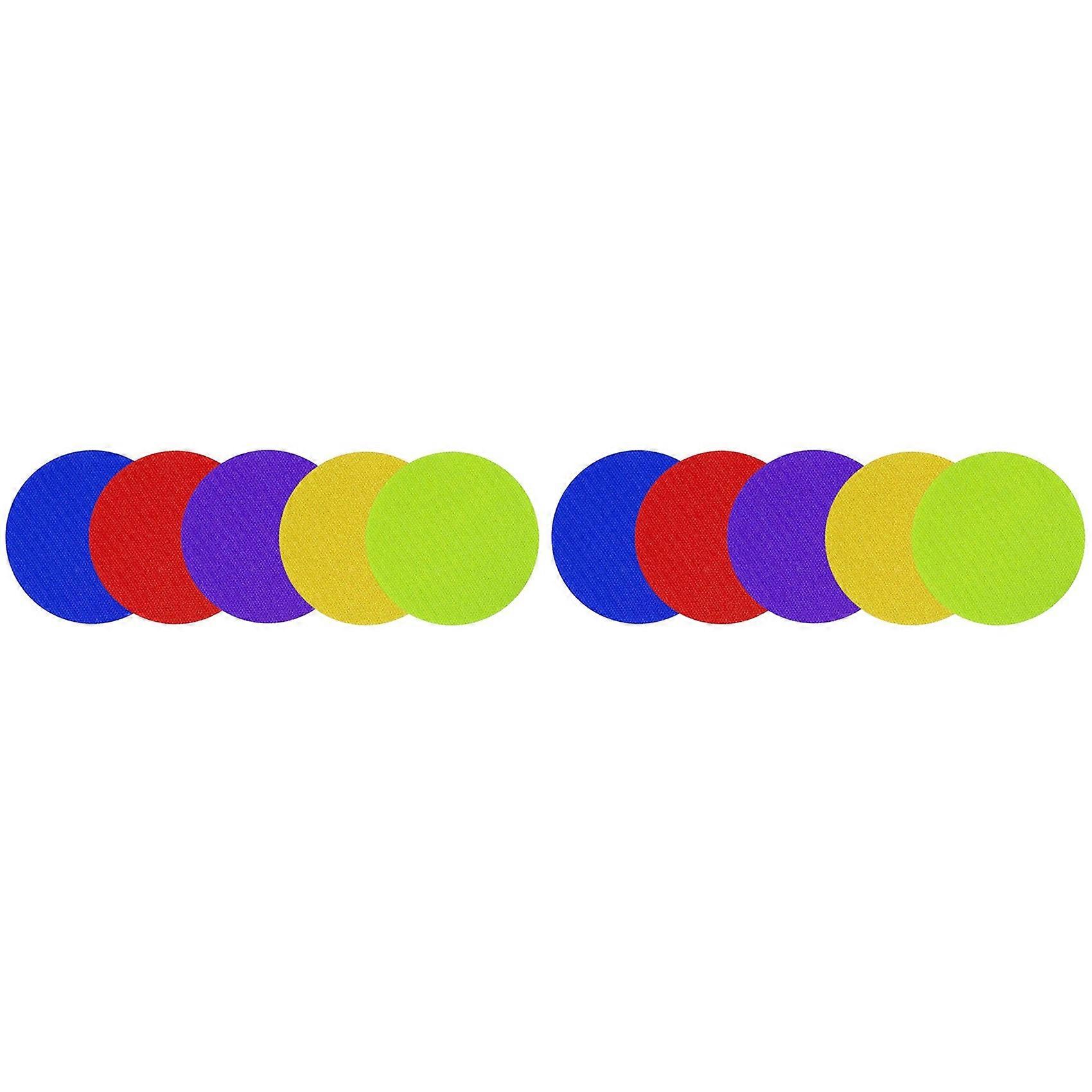 60PCS Carpet Spot Markers Carpet Circle Spots Markers Floor Sit Spots Circles Sitting Markers Dots for Kids Classroom