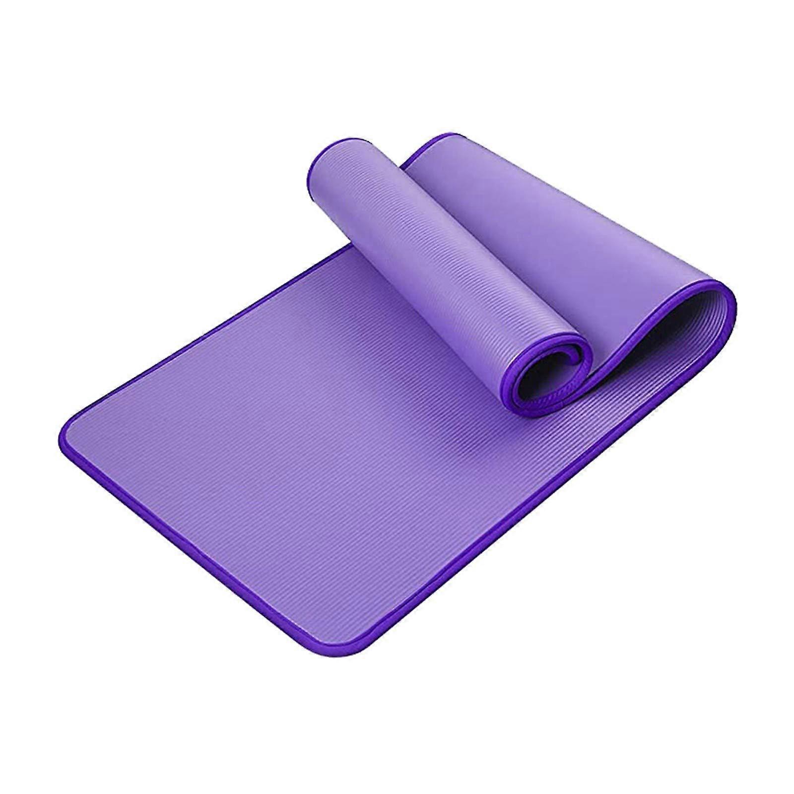 Yoga Mat With Strap Extra Thick  Density Ripstop Non Slip Cork Multicolor One Size