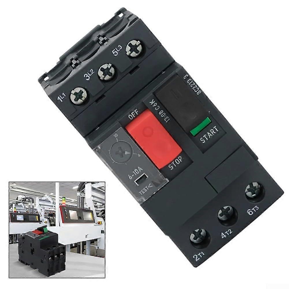 Series Motor Circuit Breaker Thermal Magnetic Switch For Adjustable 132A Range And Overload ShortCircuit Safety