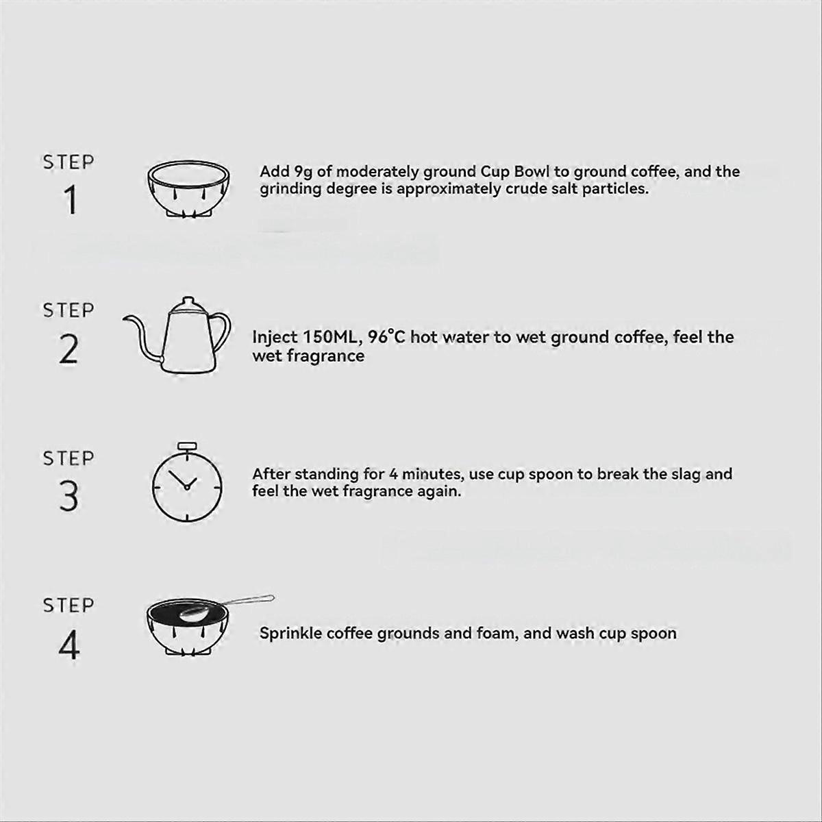 Coffee Cupping Bowls 200 Ml Coffee Cup Stackable