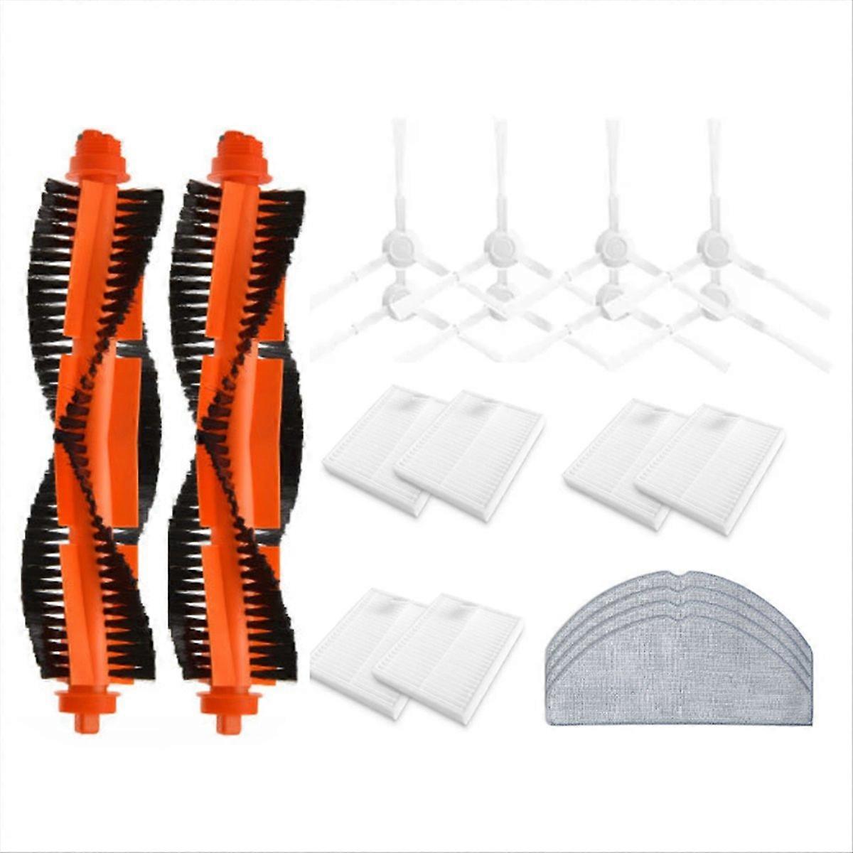 20PCS for Xiaomi Robot Vacuum E10/12 Main Side Brush Filter Mop Cloth