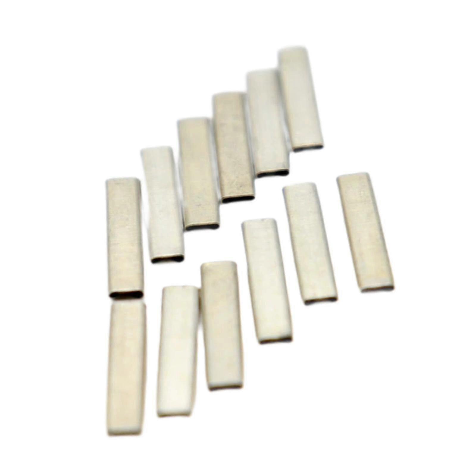 12x HO Scale Model Rail Joiners Railway Parts for 1:87 Hobby Building Layout