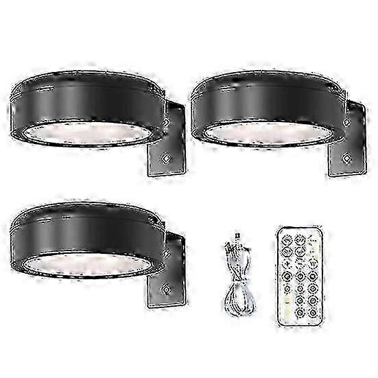 ضوء صورة لاسلكي مثبت على الحائط مع ضوء فني RGB LED قابل للتعتيم عن بعد ، يعمل بالبطارية قابل للتعديل 13 لونا للوحات