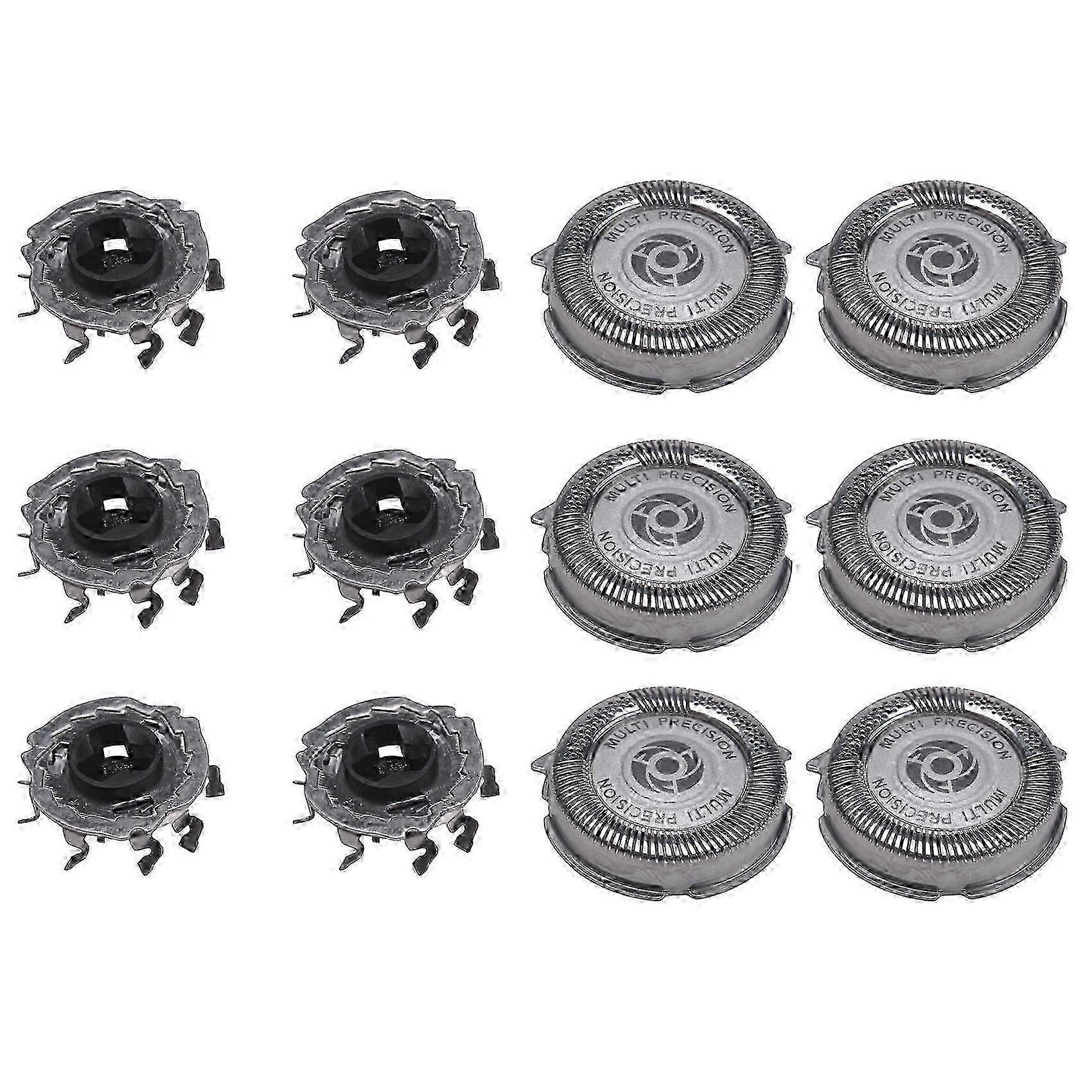 6 Pack Sh50 Replacement Heads For Series 5000 Shavers, S5000 S5420 S5380 S5351 Multiprecision Blades