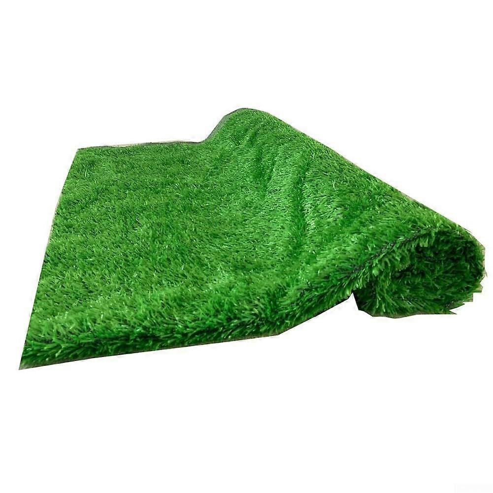 Artificial Grass Mat 1x1m And 0.5x0.5m, 15mm Pile Height, Outdoor Synthetic Grass For Garden Patios And Playgrounds