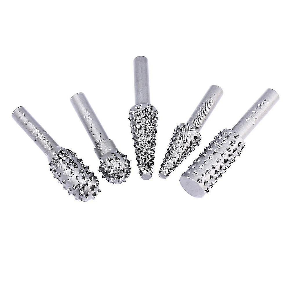 Hand Tool Sets 5x Raspar För Borrmaskiner Grå