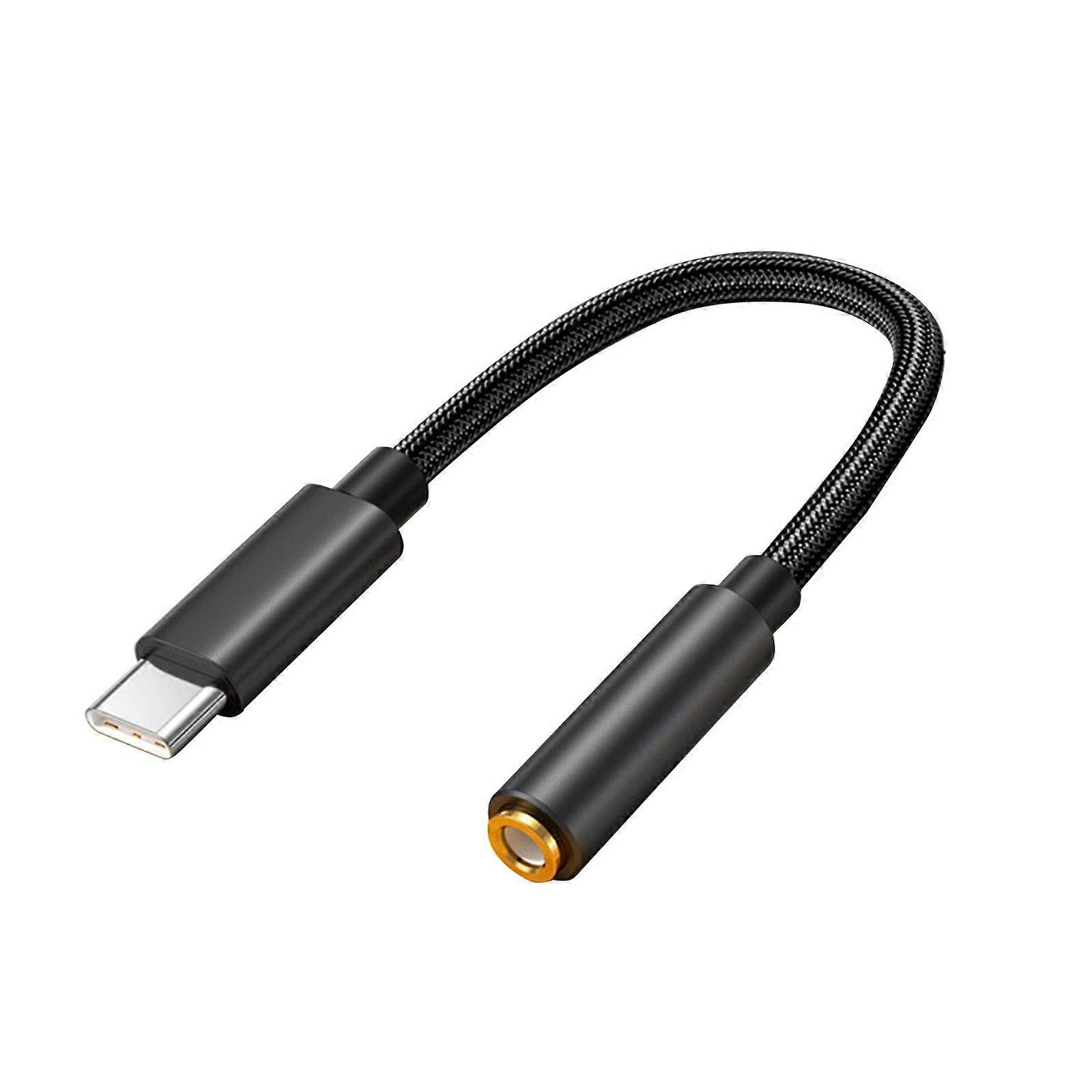 Portability Type C to 3.5mm Audio Adapter Audio Jack for Type-C Devices