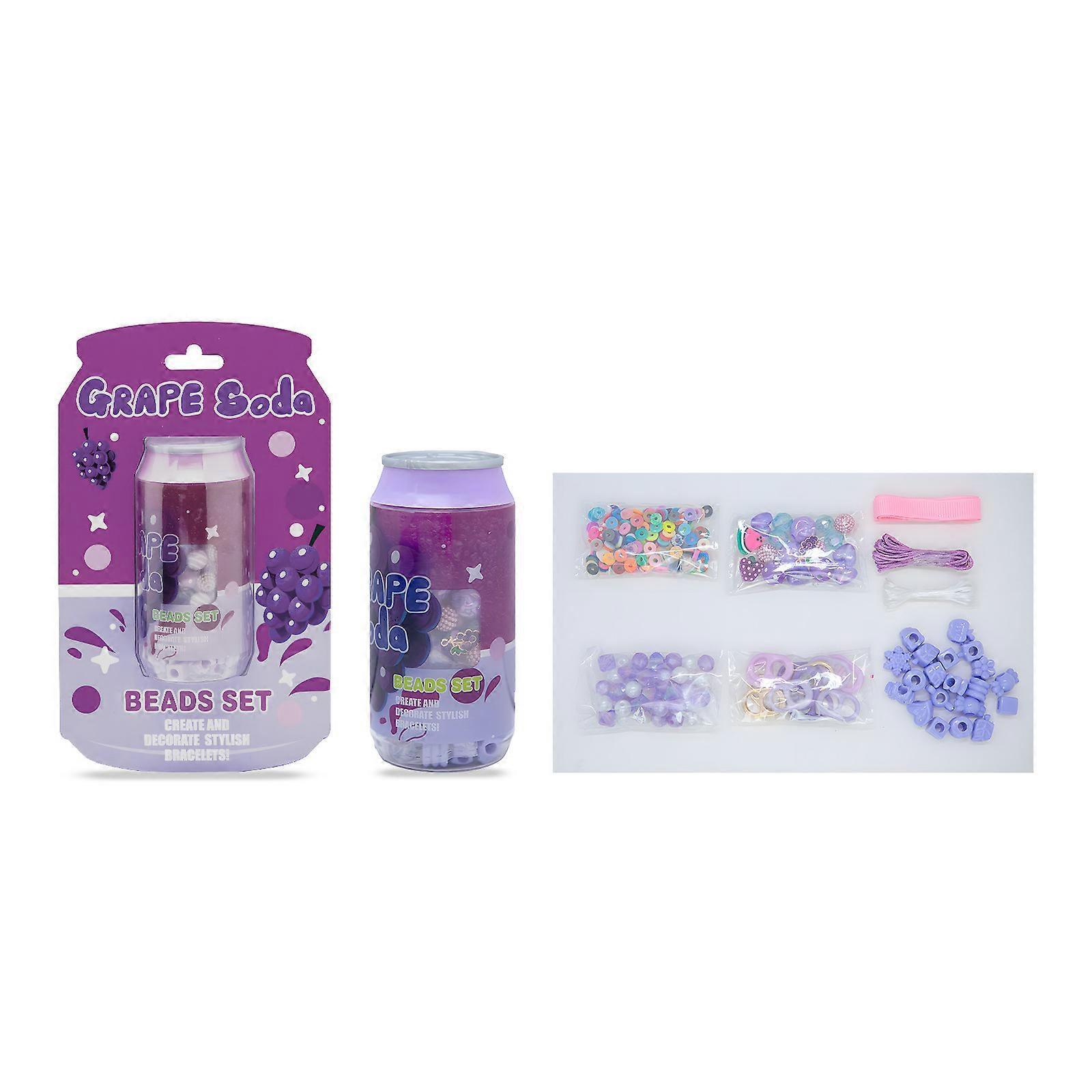 1pc Children's DIY Beaded Bracelet Making Set - Parent-Child Interactive Creative Craft Toy