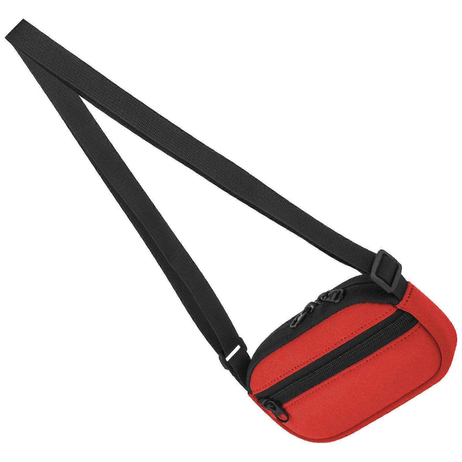 Carrying Case for Beijue Scratchproof Storage Bag Game Console Shockproof Protector Case with Adjustable Shoulder Strap  Red