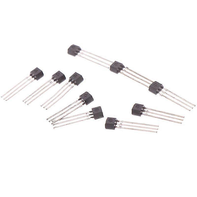 10PCS 41F/0H41/SH41/SS41F/S41 Bipolar Hall Element Sensor TO-92UA Printing 41F