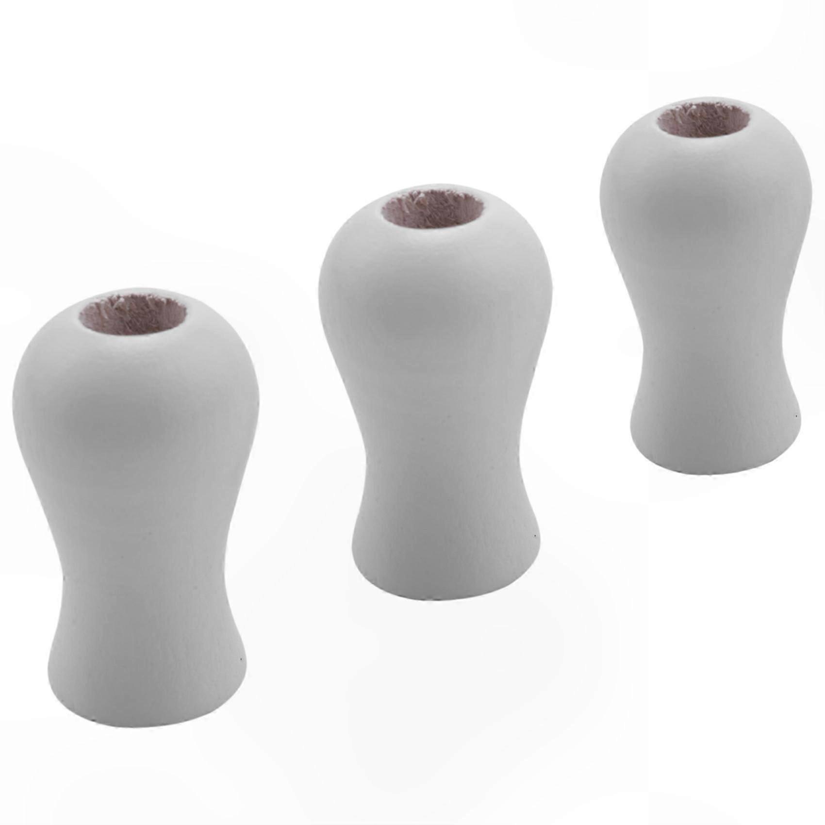 12-Pack Wooden Ball Cord Knobs for Window Blinds, Small Hanging Pendant Pull Ends