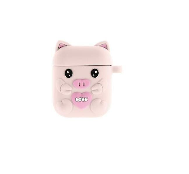 Mignon étui d’écouteur en forme de cochon