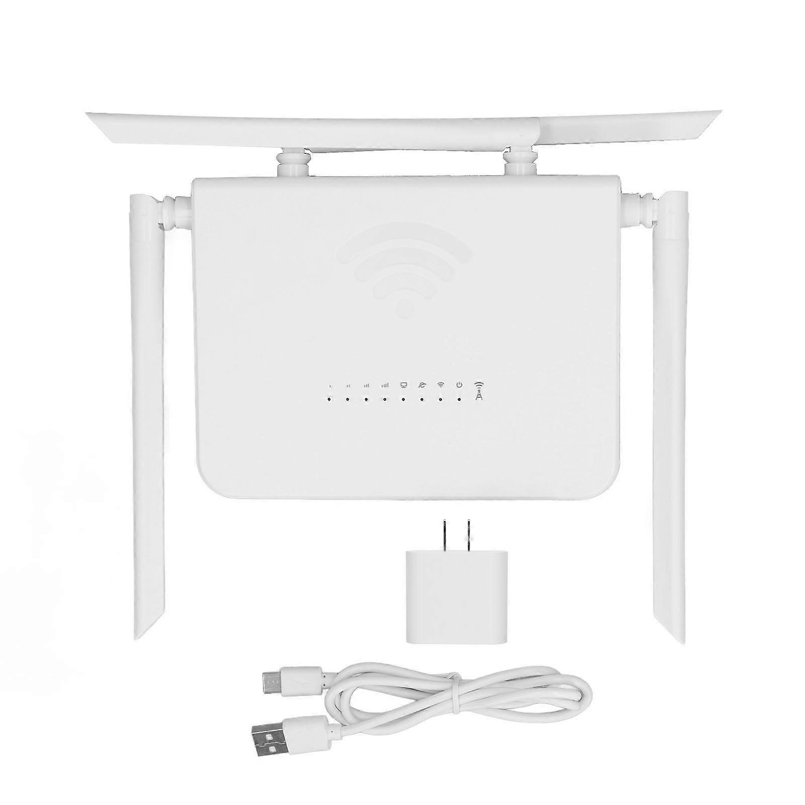 4G LTE Wireless Router 300Mbps Unlocked Mobile WiFi Hotspot with SIM Slot US Plug