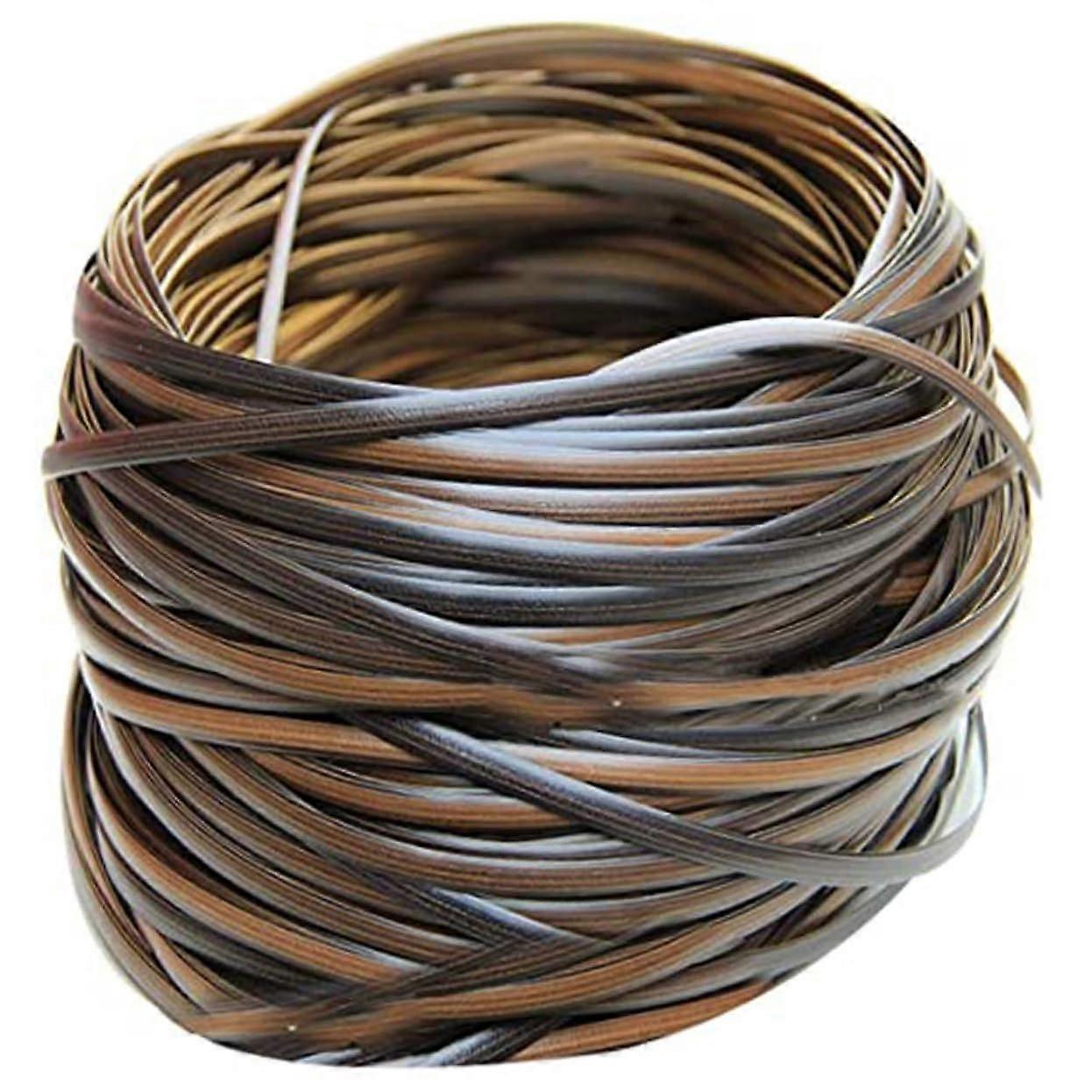 Plastic Wicker Furniture  Material Strength Wicker Kit Chair Sofa Table Gradient Coffee Color