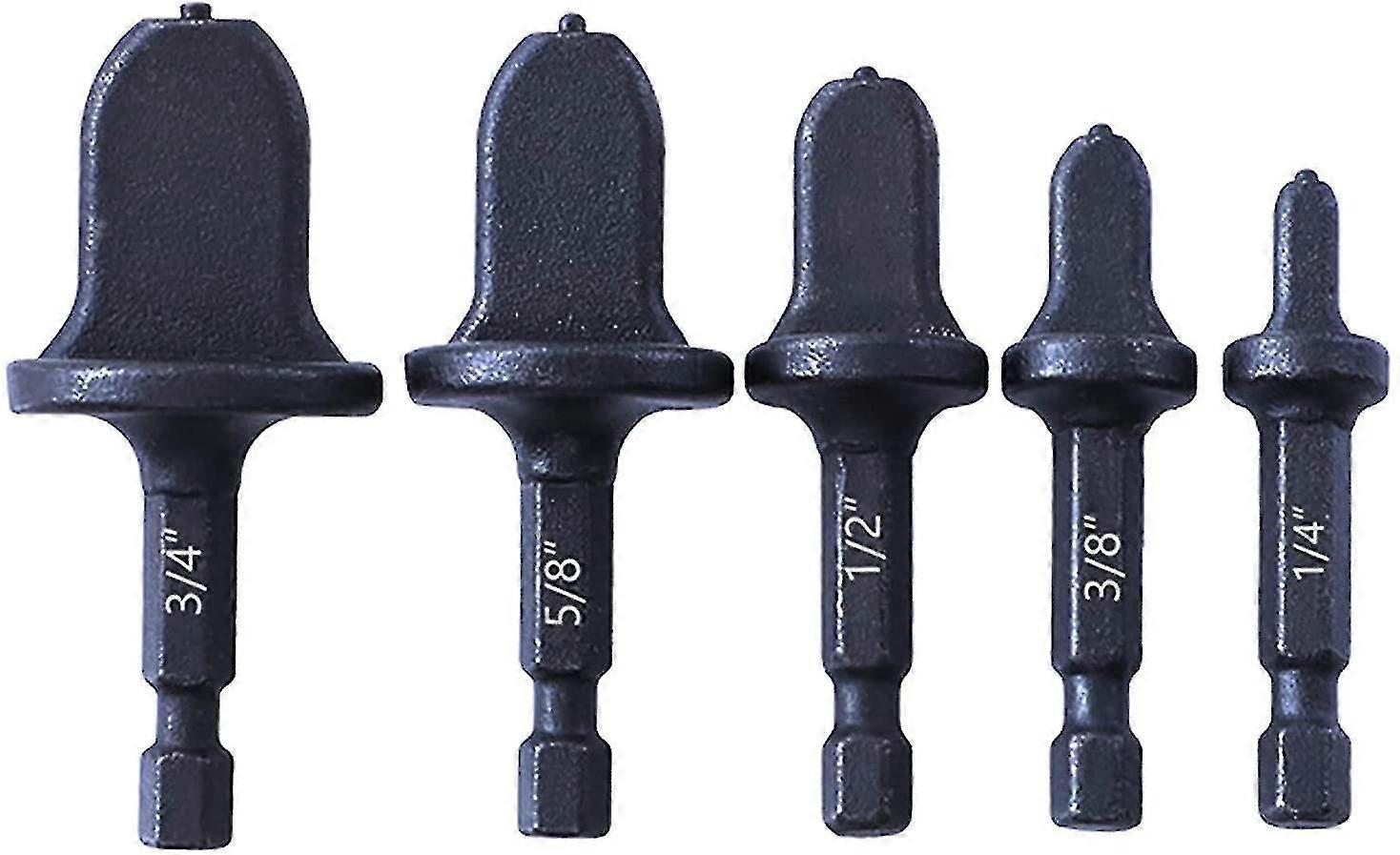 Drill Bit Tube Expander with Stamping Tool for 1/4, 3/8, 1/2, 5/8, 3/4 Pipes - New Arrival Flaring Tool