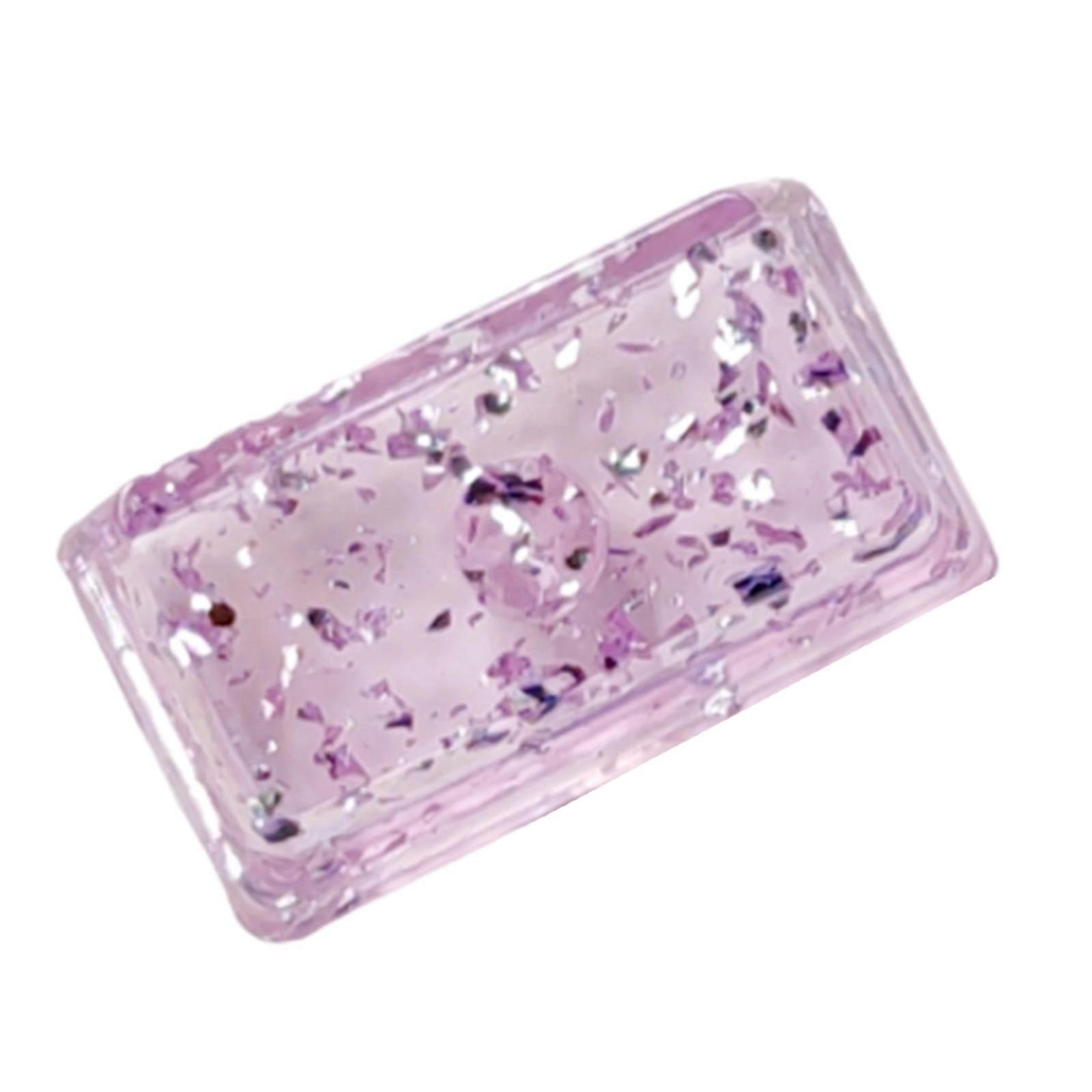 1.75u OEM Height Keycap Mechanical Keyboard Keycaps R2 Resin Keycap with Backlight for Keyboards Switches 1PCS  Red