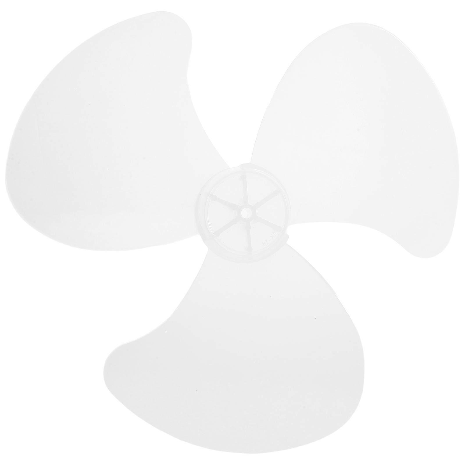 Universal Plastic Fan for Wall Fan Replacement 1Set White Color