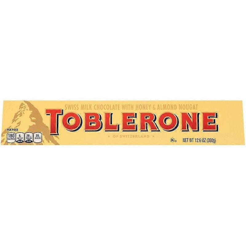 Toblerone Swiss Σοκολάτα Γάλακτος Candy Bar, 12,6 ουγκιά