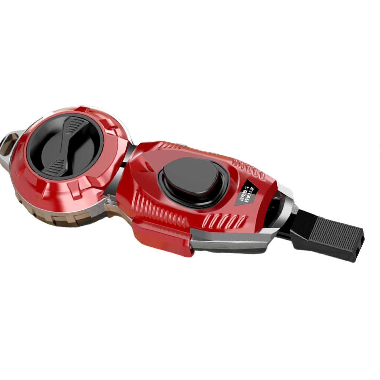 Portable Automatic Tool Professional Grade ABS For Quick Accurate Marking In Construction  Red