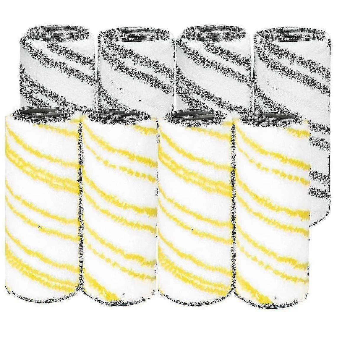 8 Piece Set Of Rollers Comptiable With Karcher Fc7 Fc5 Fc3 Fc3d Floor Cleaner Best Gift
