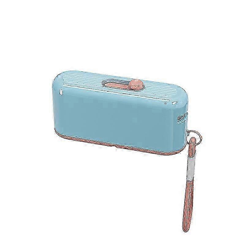 Floss Dispenser Automatic Ejectable Floss Organiser Oral Care Press-on Disposable Flossing Sticks Refillable Storage Box