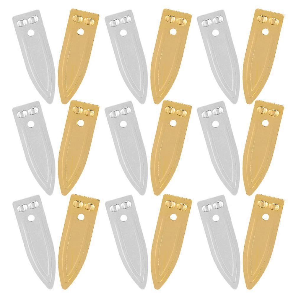 Copper Zinc Electrode Strips for School Lab Use with 24Pcs Set