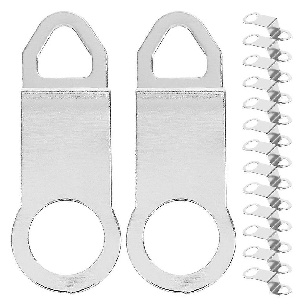15pcs Metal Clock Hanging Hooks Universal Quartz Clock Mechanism Hangers DIY Clock Parts Accessories Easy to Install Wall Clock Replacement Kit Clock 