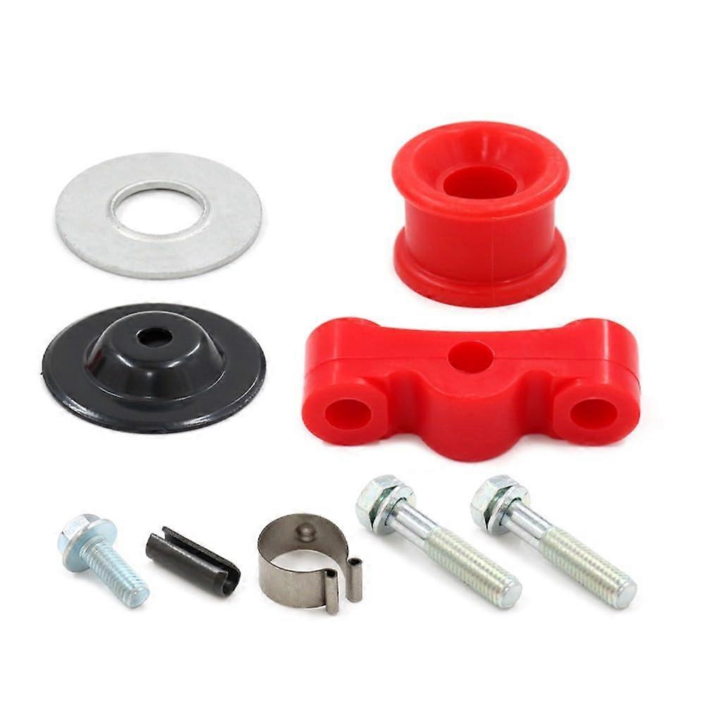 B Series Swap Shift Linkage Pin Clip & Suspension Bushing Kit 8800 Red/Black/Silver for Acura Integra