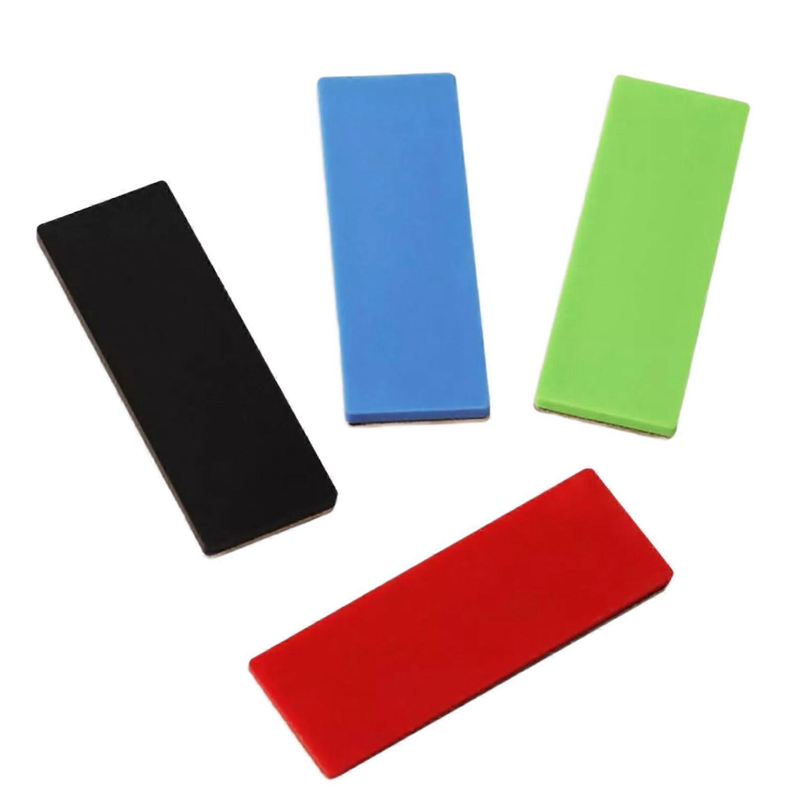 4Pcs Ski Edges Files Sharpener Tool to Outdoor Snowboard Ski Board Repair Ski Tuning Tool Ski Snowboard Stone Tool Multicolor