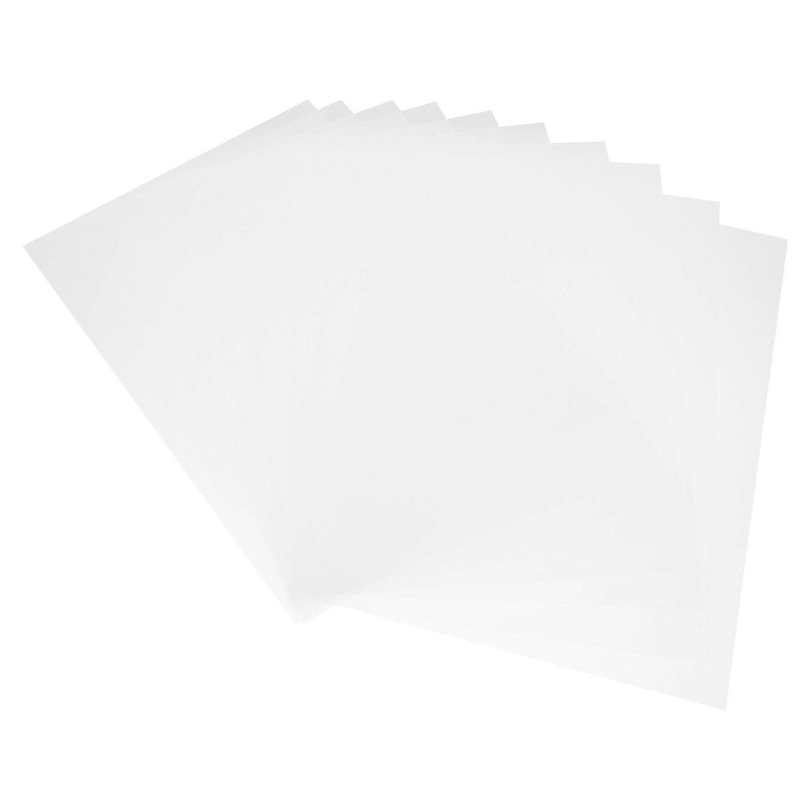 10pcs Clear Pvc Sheet High Transparency Picture Frame Sheet Transparent Plastic Frame Cover Clear Plastic Frame Cover For Diy