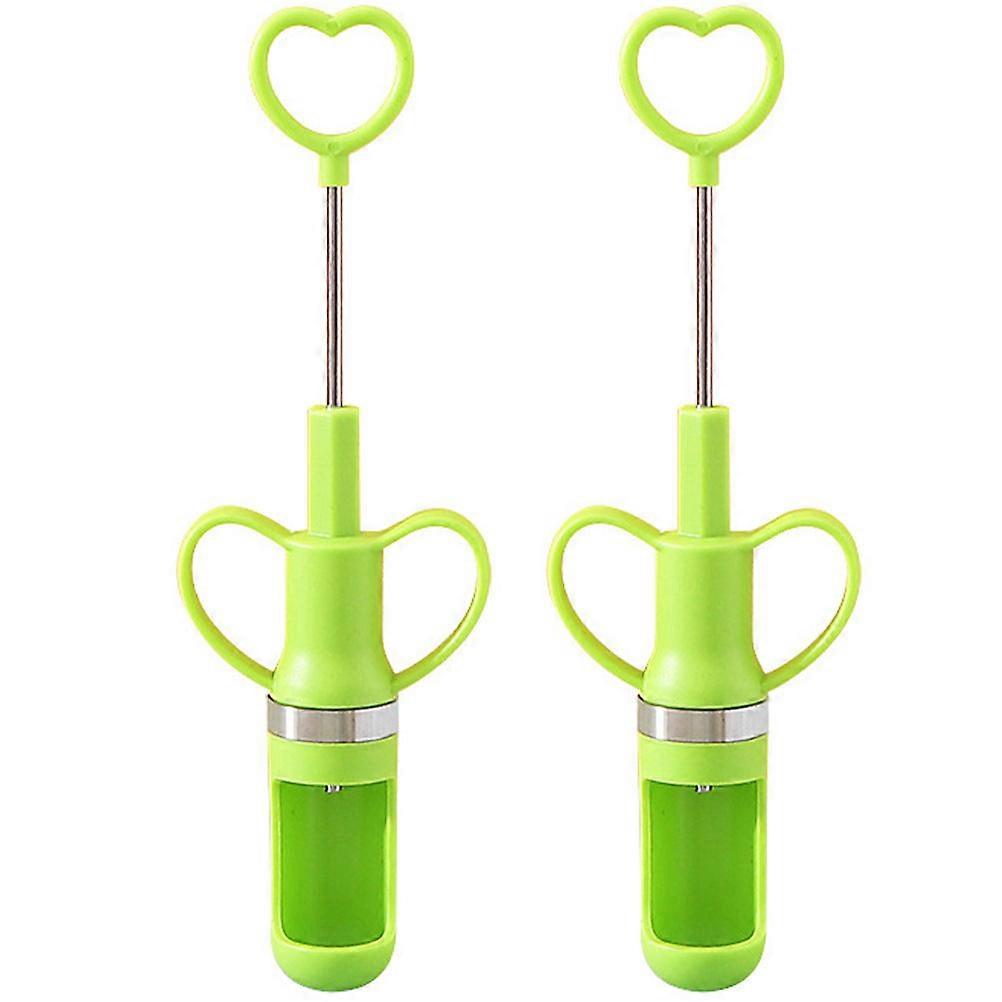 2Pcs Cherry Pitter Tools Red Date Core Pitters Multifunctional Hawthorn Core Removers