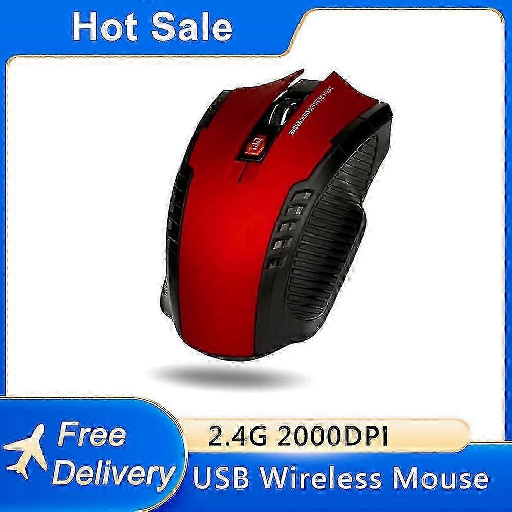 Wireless 2.4G Mouse USB Receiver Professional 2000DPI Optical Wireless Mouses USB Right Scroll Mice for Laptop PC Gamer