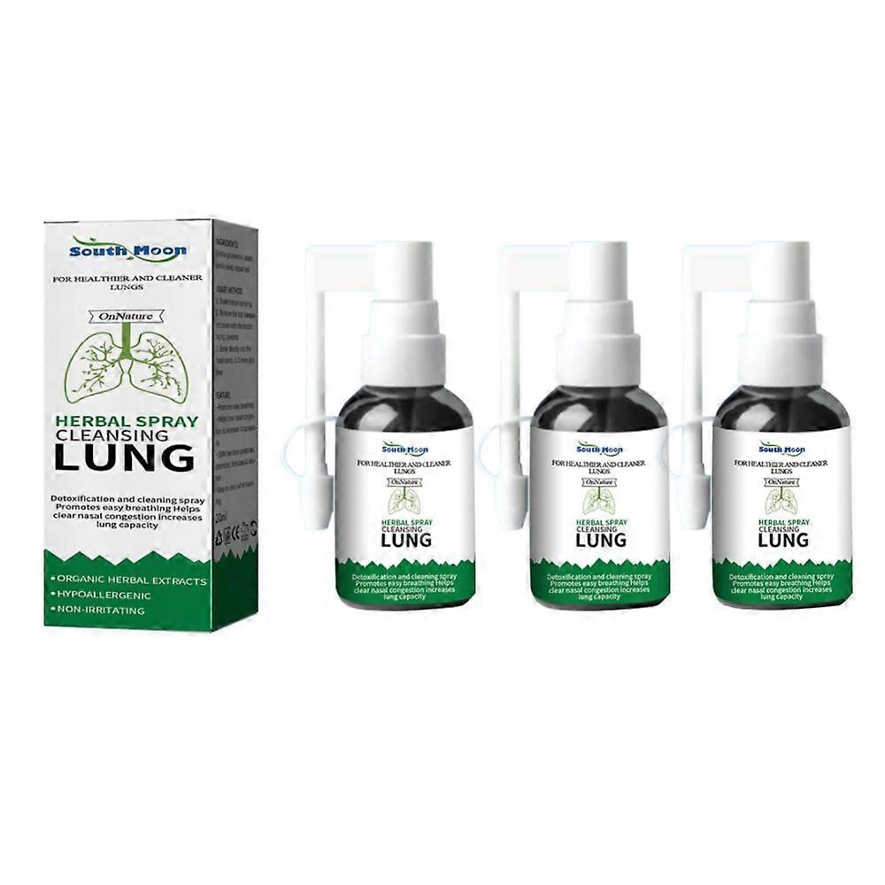 1-3x Lung For Smokers Clear Congestion Anti Solution Stop Snore Relief