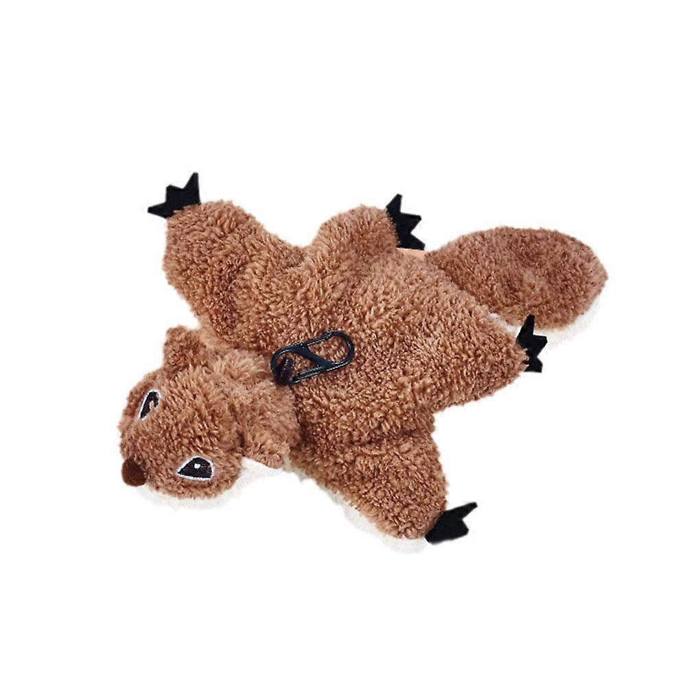 Realistic Flapping Chirping Bird Cat Toy Interactive Plush Sound Toy for Indoor Cats Dogs