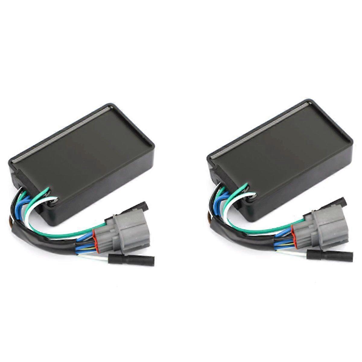 2PCS 30410-HN5-671 Ignitor Control CDI Box Module Unit for 350 Rancher FE FM TE TM 2000-2005