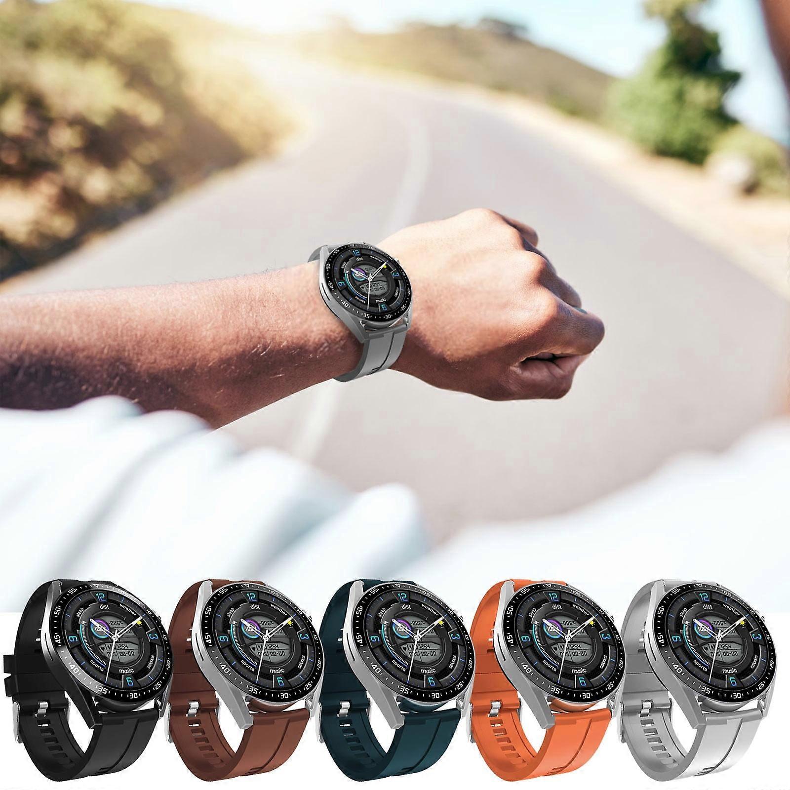 Jacenvly 2024 New Smartwatch for Men, 1.52" Full Screen, Bluetooth Call, Dual Button, IP67, Compatible with Coffee, Gifts for Him