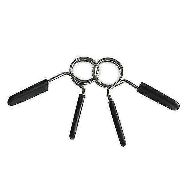 2Pcs 25Mm Barbell Gym Weight Bar Dumbbell Lock Clamp Spring Collar Clips [jkw]
