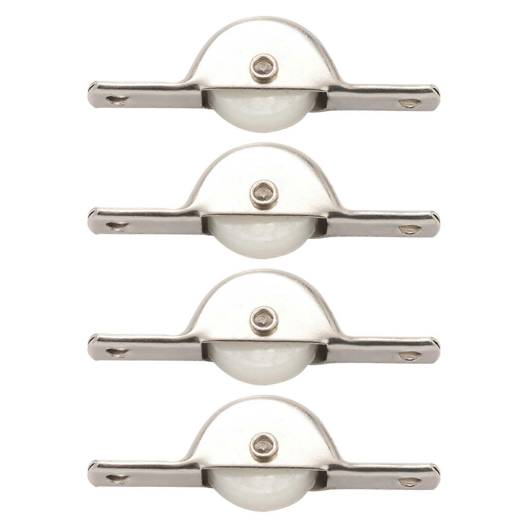 40Pcs Door Window Cupboard Drawer Bin Single Nylon Sliding Roller Pulley Wheel