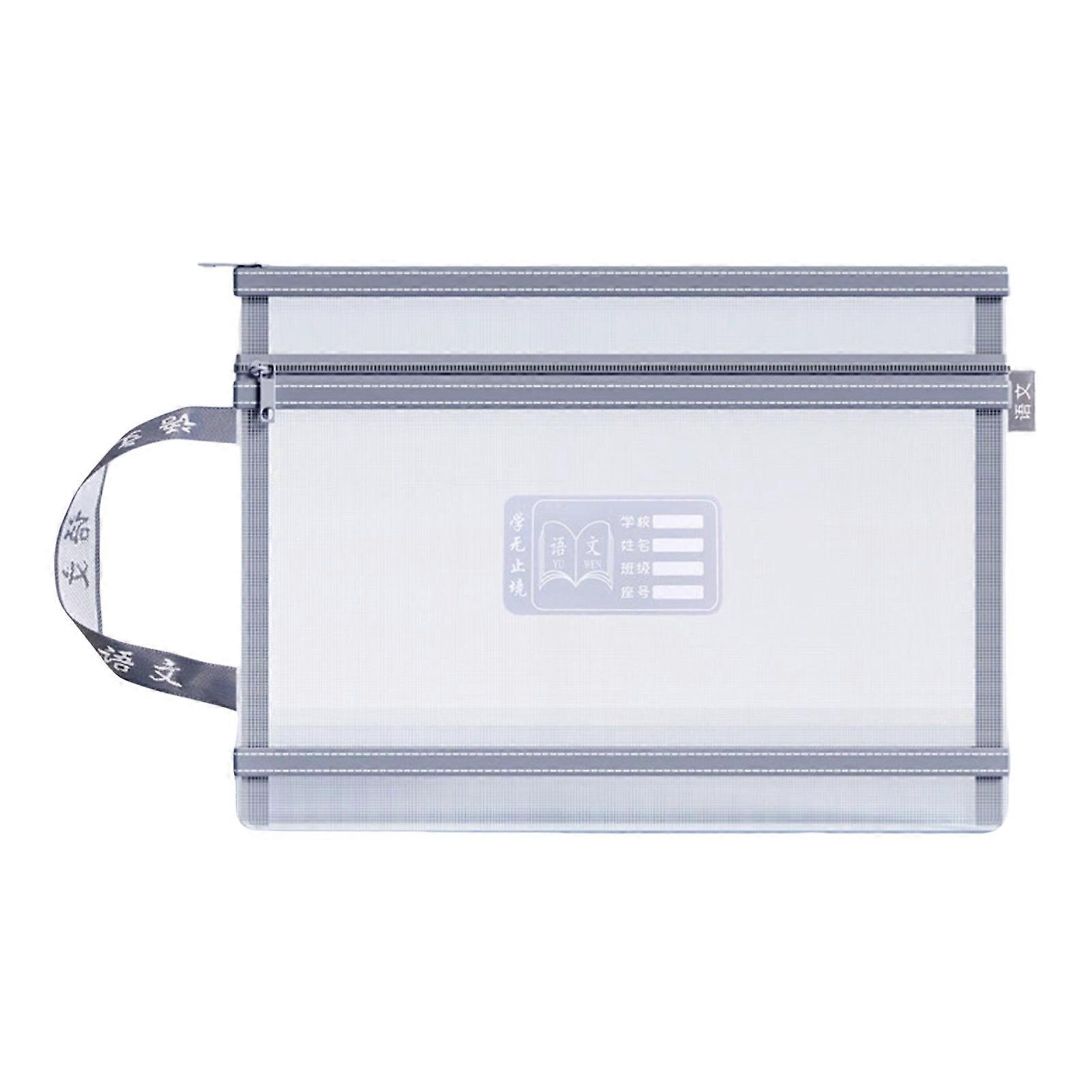 nylon subject classification pouch for test papers Lightweight & portable, easy to carry. Classroom Organization