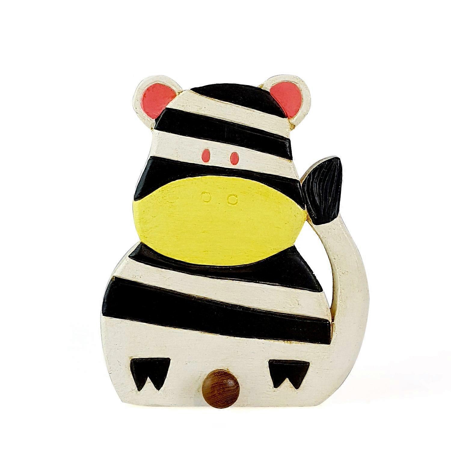 Wooden Wall Hooks Zebra Wall Hooks & Hangers