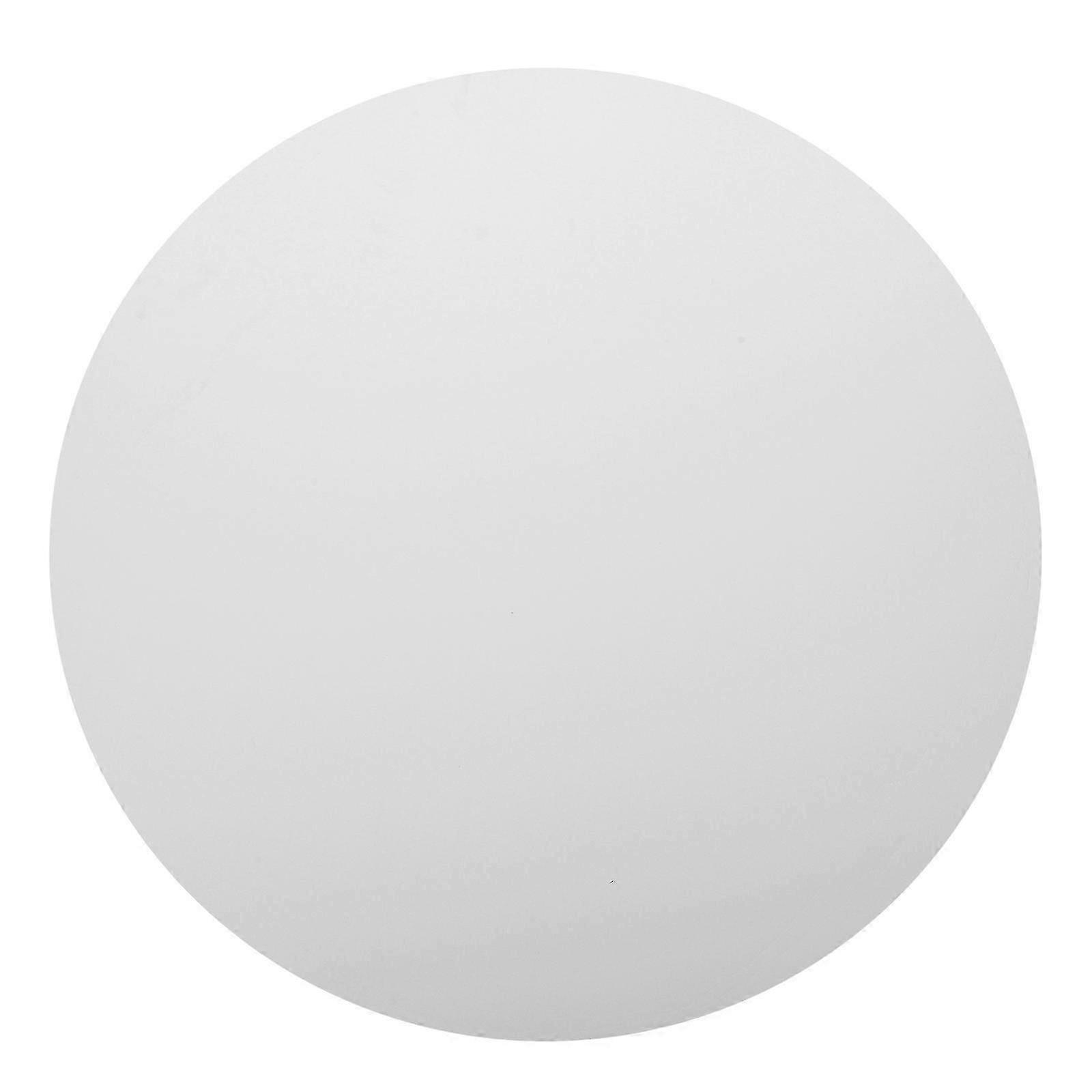 Round Canvas Panel for Painting White Artist Canvas Board Suitable for Oils Acrylics and Tempera 50CM