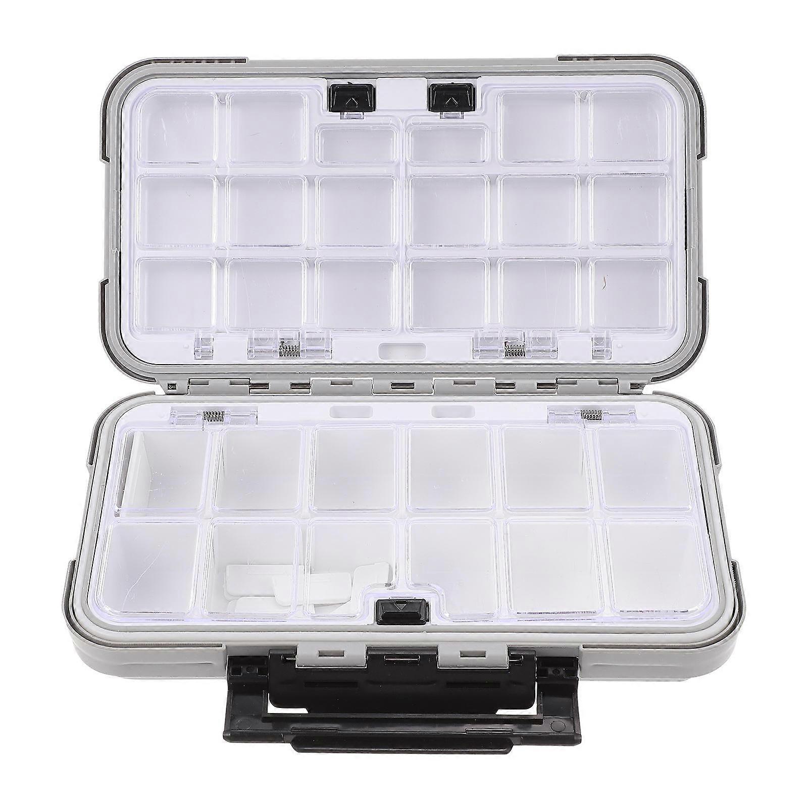 Fishing Tackle Box Portable Storage Box for Organizing Hooks 5Pcs