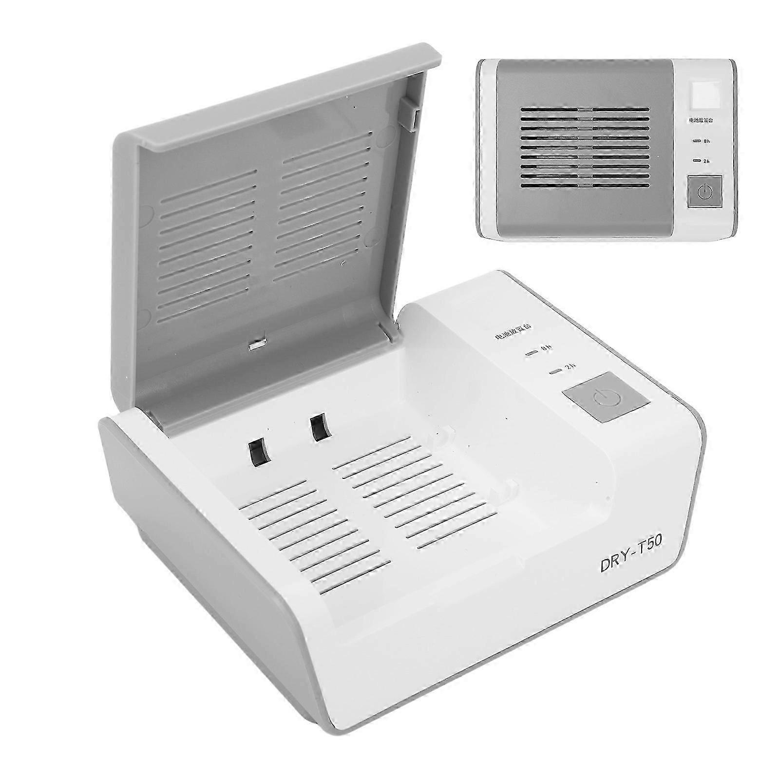 Hearing Aid Dehumidifier Electronic Drying Case Dryer Dry Box with 2/8 Hour Timer Moisture Proof Sound Aids Amplifier Accessory