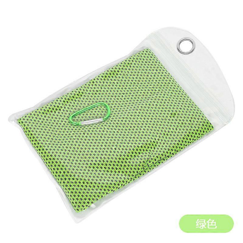 40" x 12" viileä pyyhe - Välittömästi viilentävä, hengittävä ja hikoileva pyyhe urheiluun, joogaan, juoksuun ja matkustamiseen, säilytyspussilla