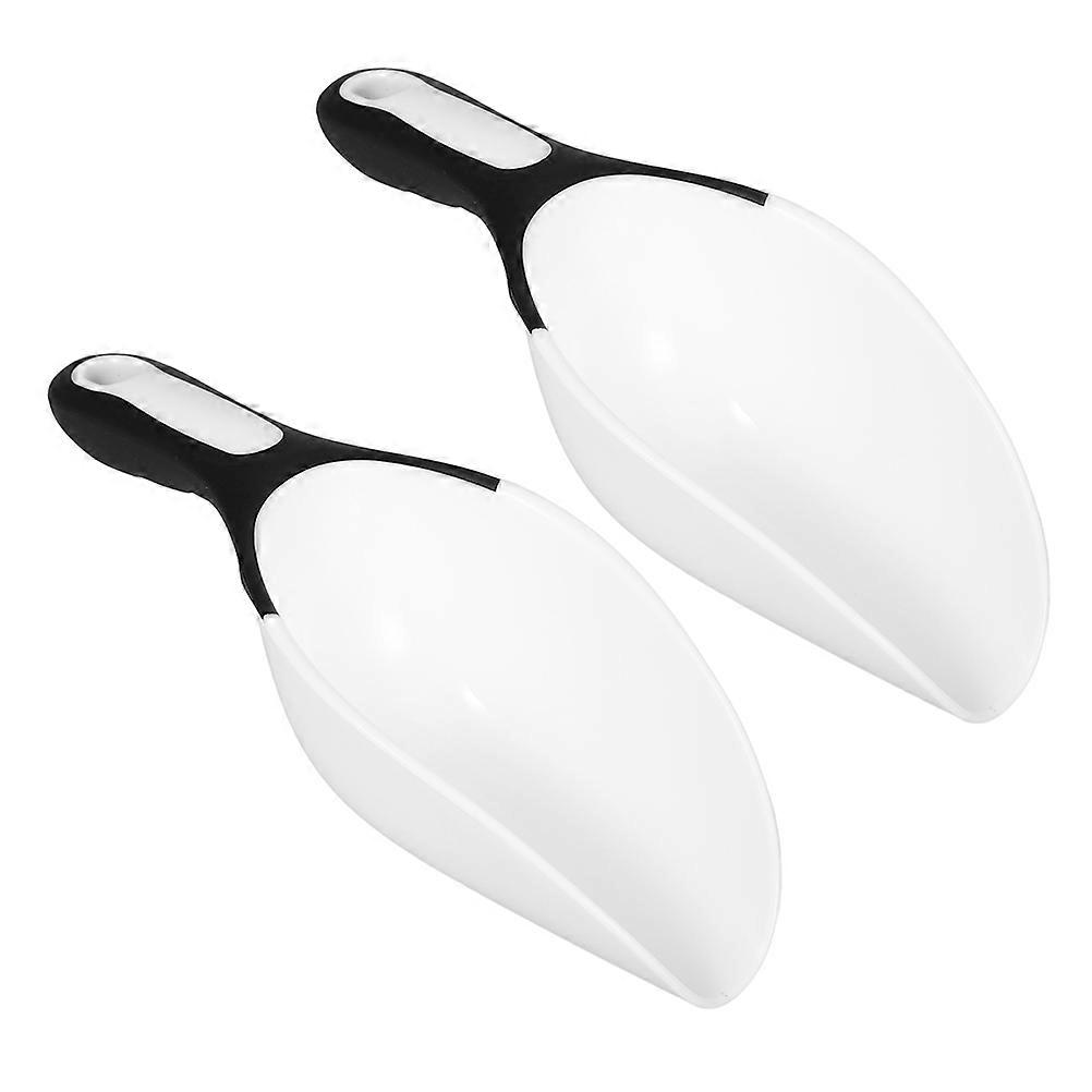 Multi Ice Scoop Kitchen Flour Scoop Plastic Scoops for Food 2Pcs
