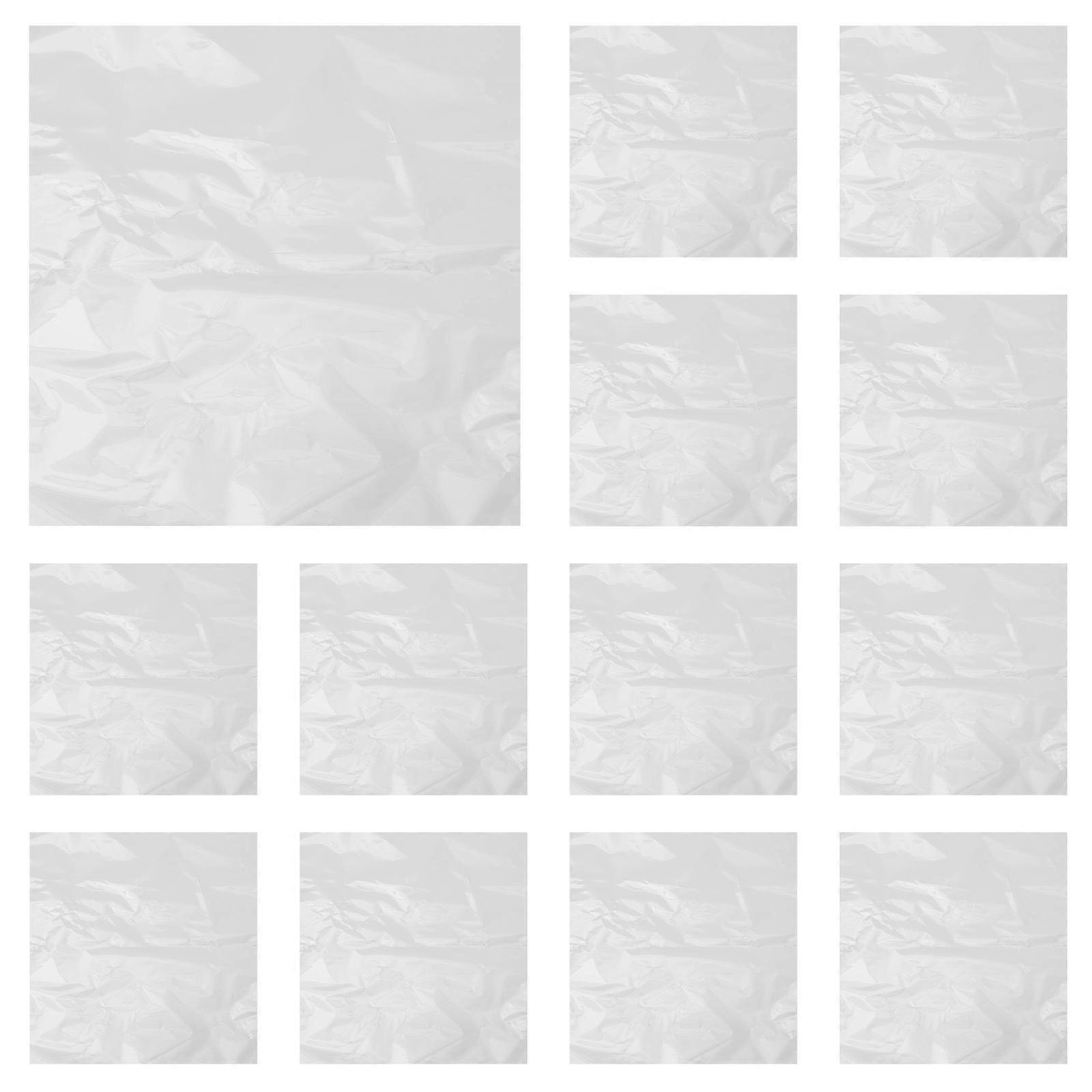 Transparent Flower Packaging Material 45X45X0.10CM Perfect For DIY Projects Waterproof 100Pcs