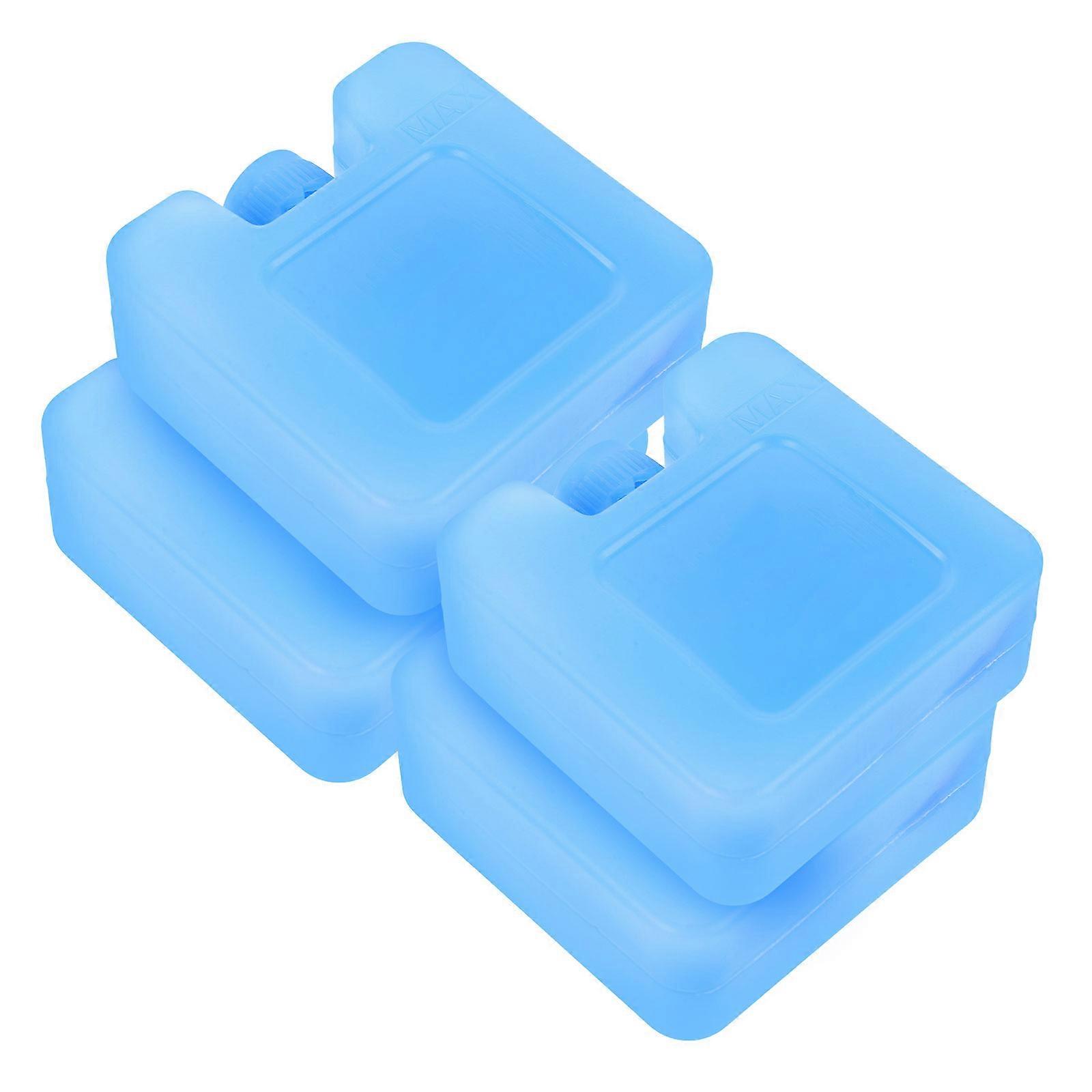 4Pcs Ice Blocks Packs Reusable Portable Cooler Freezer for Air Conditioner Fan