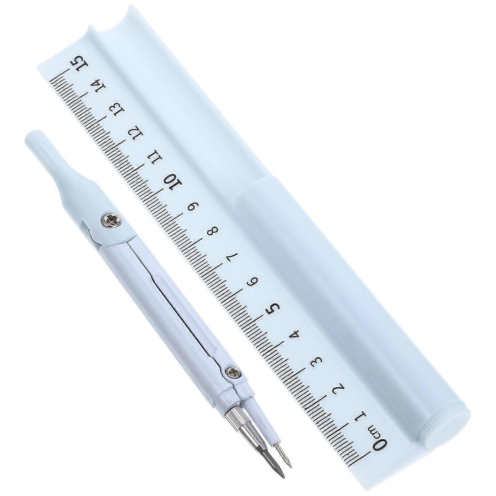 Drafting Compasses Multi-Function Compass Pen Ruler Set for Drawing Use